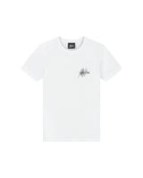 Malelions Zomer t-shirt jongens - wit - Splash