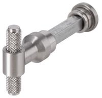 WC knop/stift RAW rvs mat WC8mm