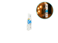 Profile stekkerdoos 3-voudig met USB-A + USB-C 1,5m wit