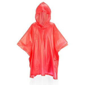 Rode regenponcho voor kids - Regenponcho's