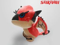 Monster Hunter World Plush Figure Rathalos 18 x 25 cm