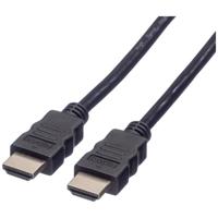 ROLINE HDMI High Speed kabel met Ethernet M-M, zwart, 2 m