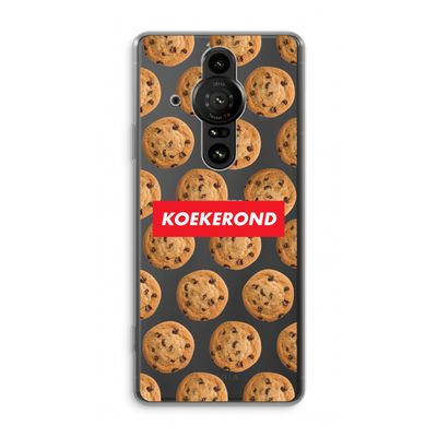 Koekerond: Sony Xperia Pro-I Transparant Hoesje