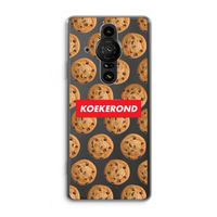 Koekerond: Sony Xperia Pro-I Transparant Hoesje Koekerond: Sony Xperia Pro-I Transparant Hoesje
