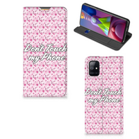 Samsung Galaxy M51 Design Case Flowers Pink DTMP - thumbnail