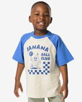 HEMA Kinder T-shirt Geblokt Blauw (blauw)
