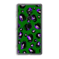 Green Cheetah: Sony Xperia XZ2 Transparant Hoesje