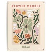 Reinders - Ibiza Flower Market Botanic - Tuinposter 80x60cm