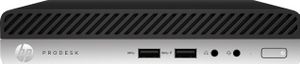 HP ProDesk 400 G5 Intel® 8de generatie Core™ i5 i5-8500T 8 GB DDR4-SDRAM 256 GB SSD mini PC Zwart Windows 10 Pro