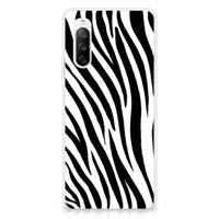 Sony Xperia 10 III | TPU Hoesje | Zebra