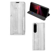 Sony Xperia 1 III Book | Wallet Case | White Wood