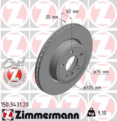 Remschijf Coat Z 150343120