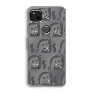 Cats: Google Pixel 4a Transparant Hoesje