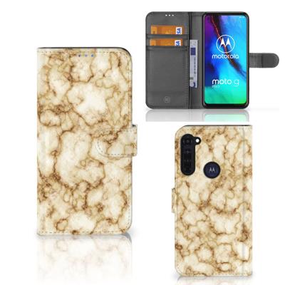 Motorola Moto G Pro | Bookcase | Marmer Goud
