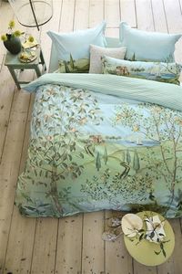 Pip Studio Pip Studio La Campagna Dekbedovertrekken- Green 140x200/220 cm
