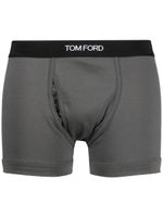 TOM FORD boxers à taille à logo - Gris - thumbnail