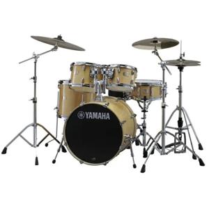 Yamaha SBP0F5 Stage Custom Birch Natural Wood 5d. fusion drumstel inclusief hardware