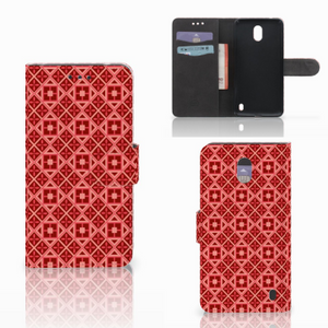 Nokia 2 Telefoon Hoesje Batik Rood