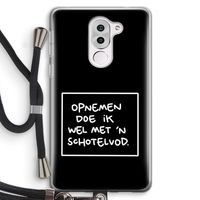 Schotelvod: Honor 6X Transparant Hoesje met koord