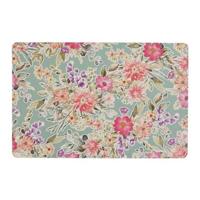 Unique Living - Placemat Flowers - 43,5x285cm - Surf Blue