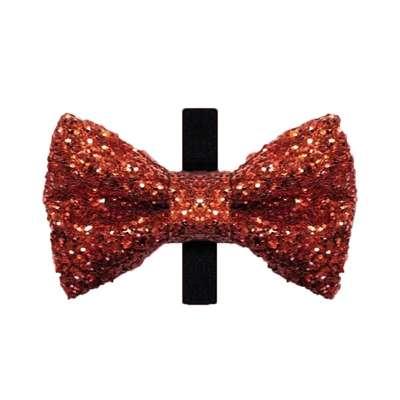 CROCI HONDENSTRIK XMAS REDMANIA GLITTER ROOD