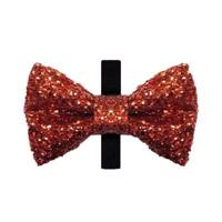 CROCI HONDENSTRIK XMAS REDMANIA GLITTER ROOD