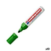 Permanente markeerstift Edding 550 Groen (10 Stuks)