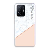 Marmer in stijl: Xiaomi 11T Pro Transparant Hoesje