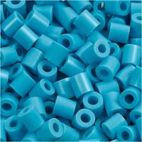 NABBI Strijkkralen, afm 5x5 mm, gatgrootte 2,5 mm, medium, turquoise (32256), 1100 stuk/ 1 doos