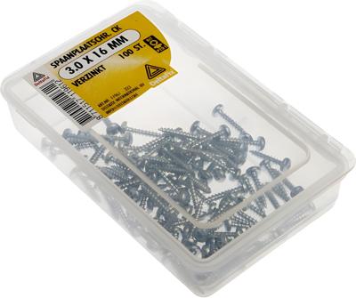 Sp.pl.schr. ck 3,0x16mm 100st - Deltafix