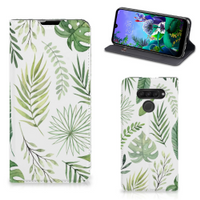 LG Q60 Smart Cover Leaves - thumbnail