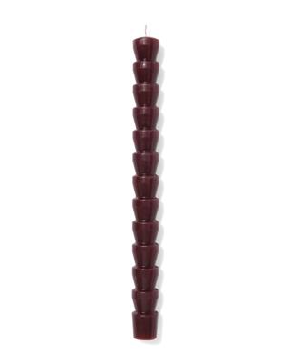 HEMA Huishoudkaars ⌀2.2x25cm Diabolo Donkerrood (donkerrood)