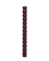 HEMA Huishoudkaars ⌀2.2x25cm Diabolo Donkerrood (donkerrood)