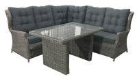 MeSaMi Ibiza lounge hoekset light kobo grey - thumbnail