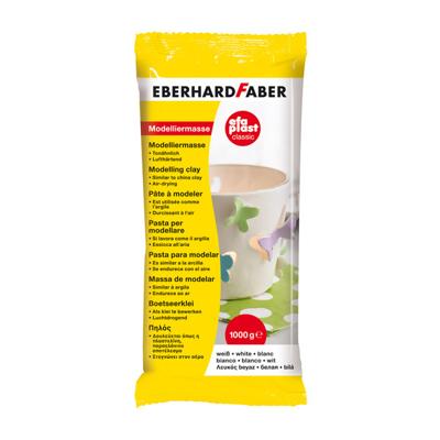 Eberhard Faber EF-570101 Efaplast 1000 Gram Wit Eberhard Faber EF-570101 Efaplast 1000 Gram Wit