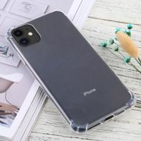 Voor iPhone 11 4-hoek anti-drop ultradunne TPU case (transparant) Voor iPhone 11 4-hoek anti-drop ultradunne TPU case (transparant)