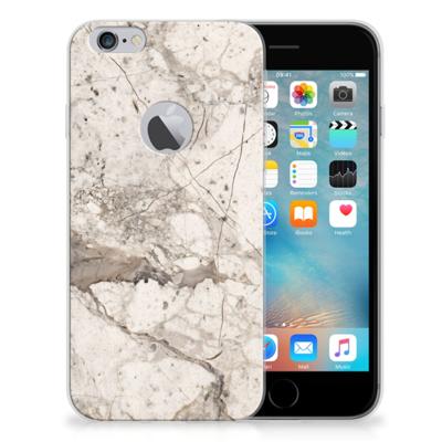 Apple iPhone 6 Plus | 6s Plus | TPU | Siliconen hoesje | Marmer Beige