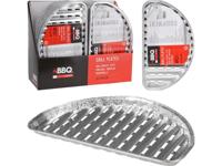 BBQ Grillschaal halfrond set a 4 stuks