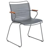 Houe Click Armchair tuinstoel dark grey - thumbnail