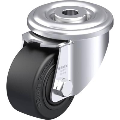 Blickle LER-POEV 60KF Plaatstalen zwenkwiel Wieldiameter: 60 mm Draagvermogen (max.): 120 kg 1 stuk(s)