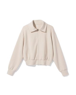 HEMA Damesvest lounge creme (creme)