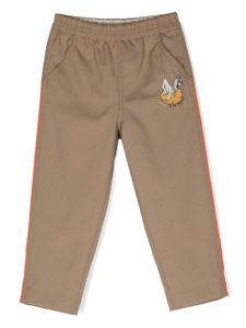 Gucci Kids x The Jetsons pantalon de jogging en laine - Marron