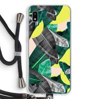 Fantasie jungle: Samsung Galaxy A10 Transparant Hoesje met koord
