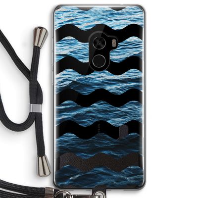 Oceaan: Xiaomi Mi Mix 2 Transparant Hoesje met koord