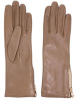 Eleventy gants en cuir - Tons neutres