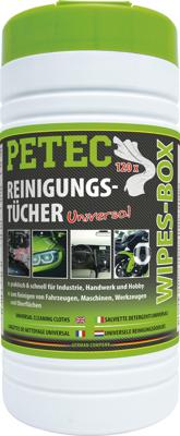 PETEC Cleaning cloths box 120 tuecher
