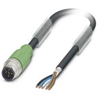 Phoenix Contact 1682731 Sensor/actuator connector, geassembleerd M12 Aantal polen (sensoren): 5 Stekker, recht 5.00 m 1 stuk(s)