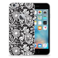 Apple iPhone 6 Plus | 6s Plus | TPU Case | Black Flowers