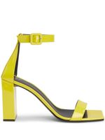 Giuseppe Zanotti sandales Shangay 85 mm à talon - Jaune