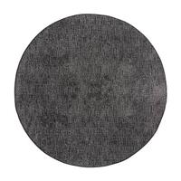 Interieur05 Buitenkleed Dahl Zwart Rond 200cm